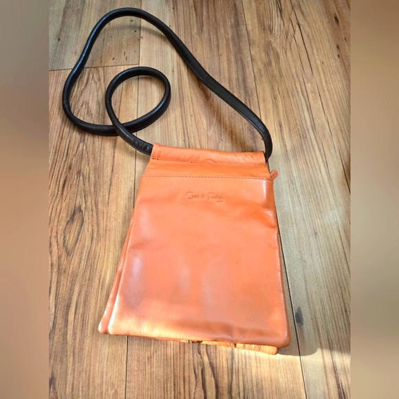 Cleo & Patek Paris Handbags - Cleo & Patek Paris Leather saddle crossbody Caramel and Brown straps